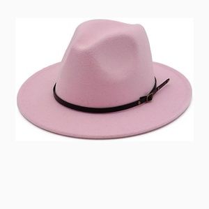 Millennial Pink Fedora Hat.
